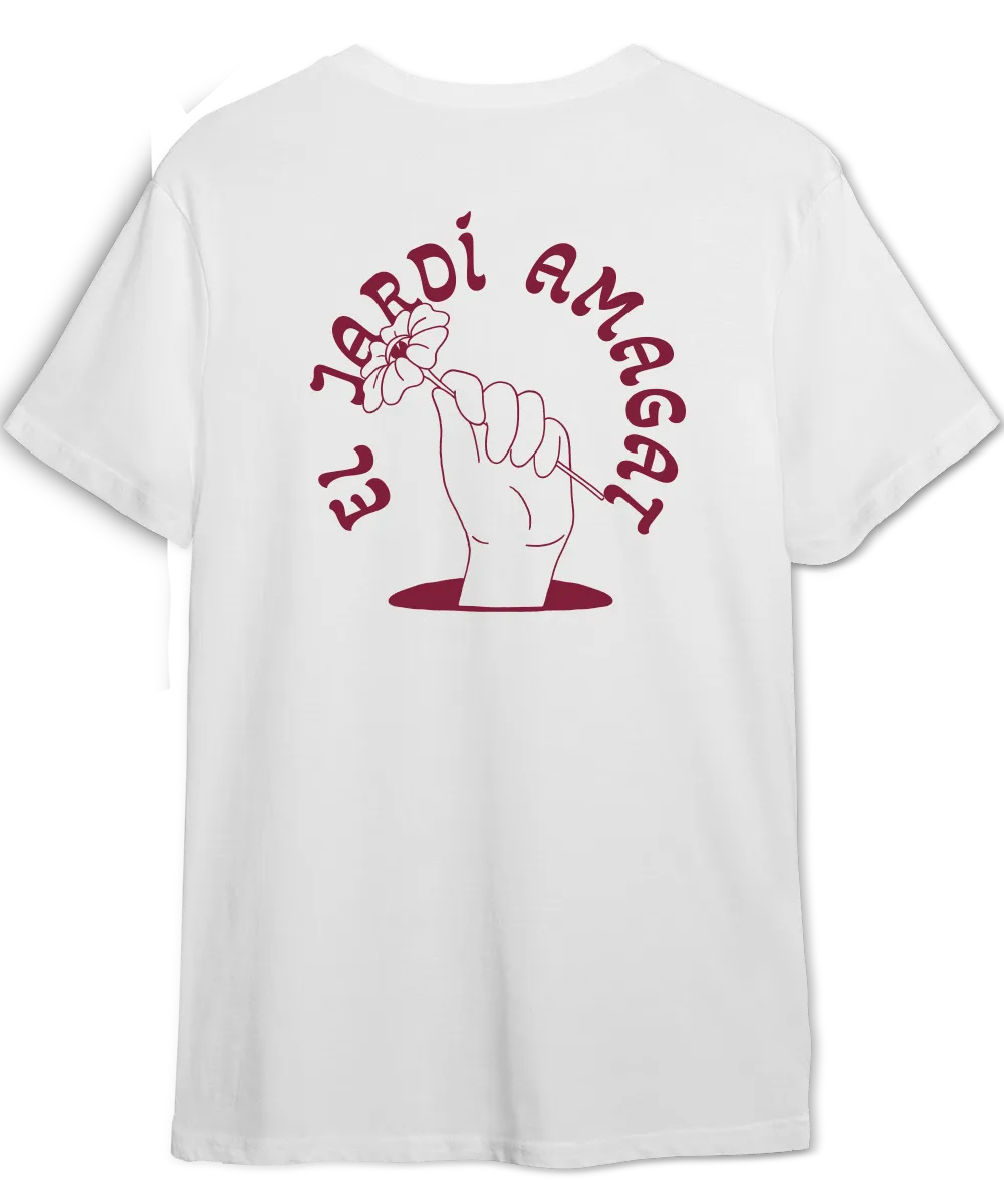 mockup camiseta El Jardí Amagat